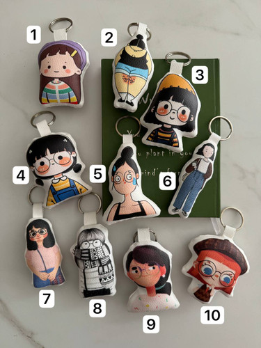 شماره 4 فقط موجود )طرح دختر مو خرگوشی)