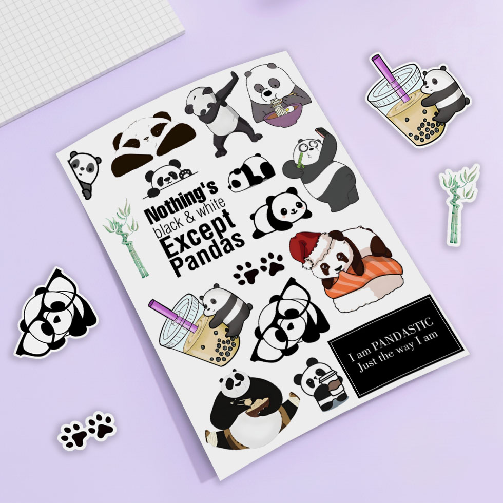 استیکر پاندا  PANDA
