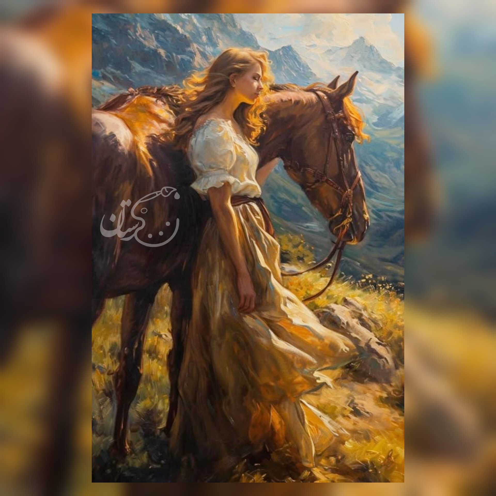 پوستر "او و اسبش" A6