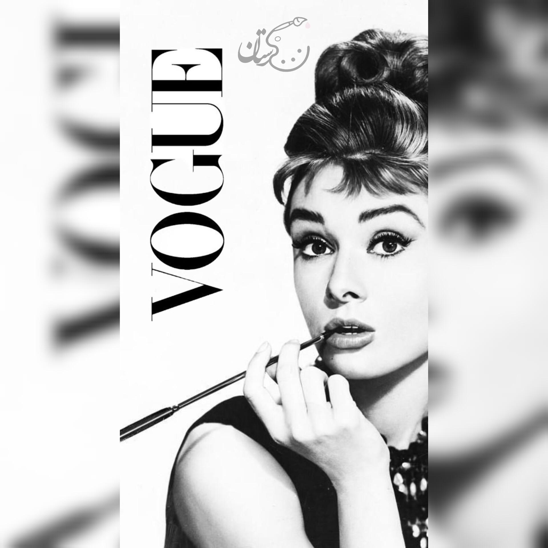 پوستر Audrey Hepburn" A6"