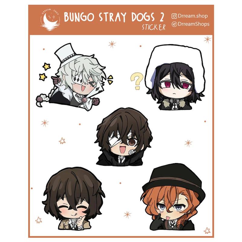 استیکر Bungo Stray Dogs / انیمه بانگو استری داگز سری دوم