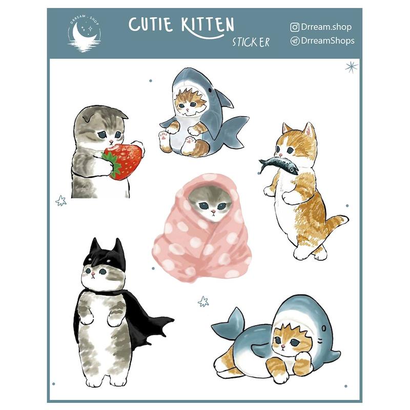 استیکر Cutie Kitten / بچه گربه کیوت