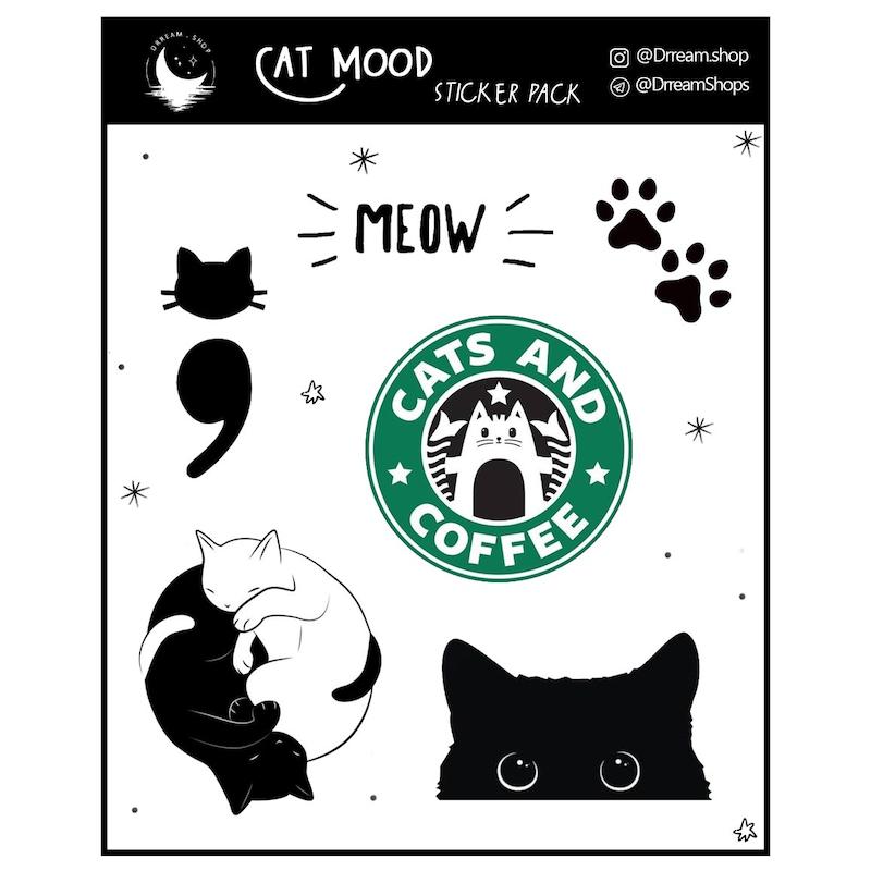 استیکر Cat Mood / مود گربه