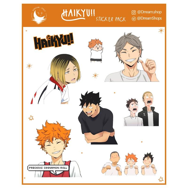 استیکر Haikyu!! / انیمه هایکیو