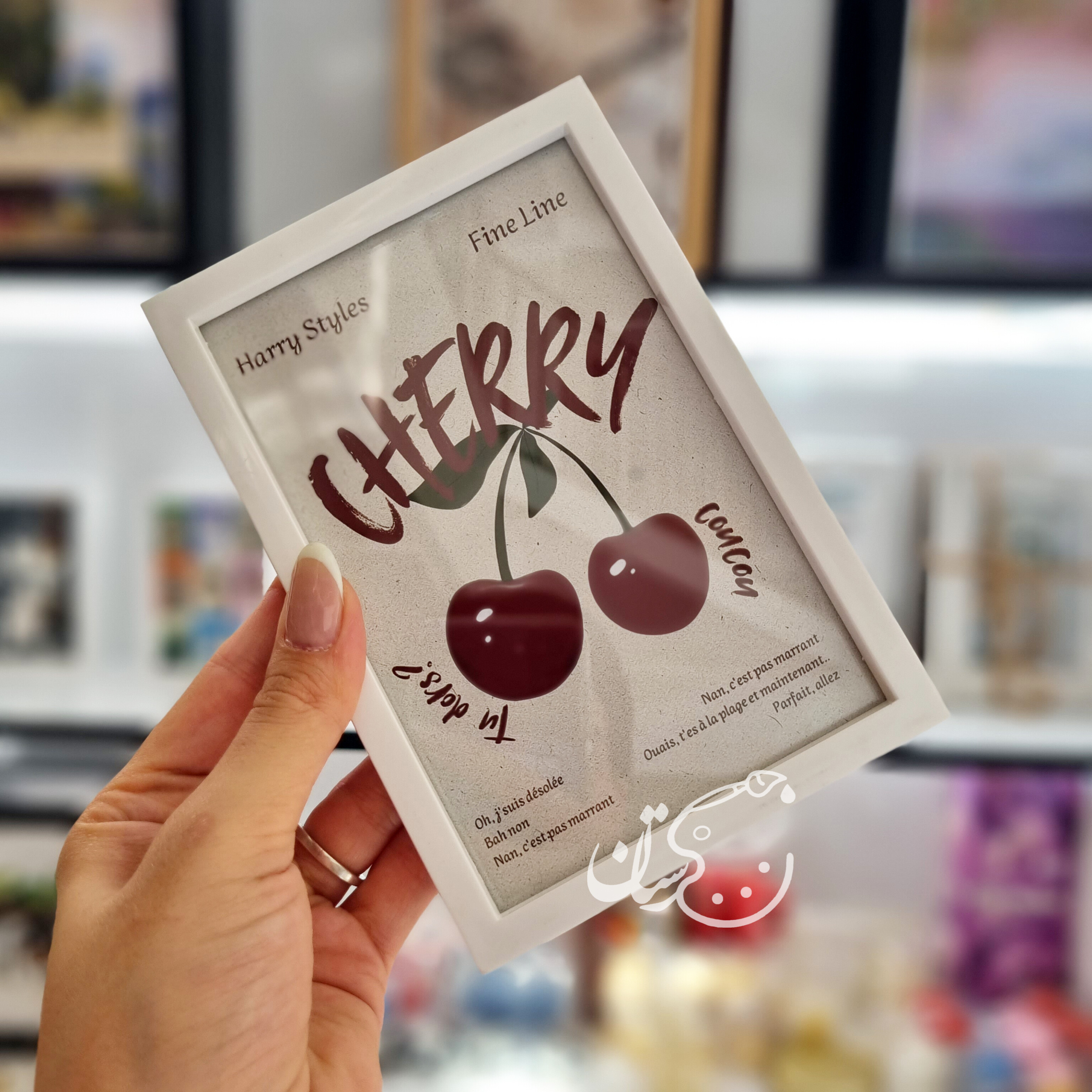 قاب عکس  1 سانتی A6 طرح "CHERRY"