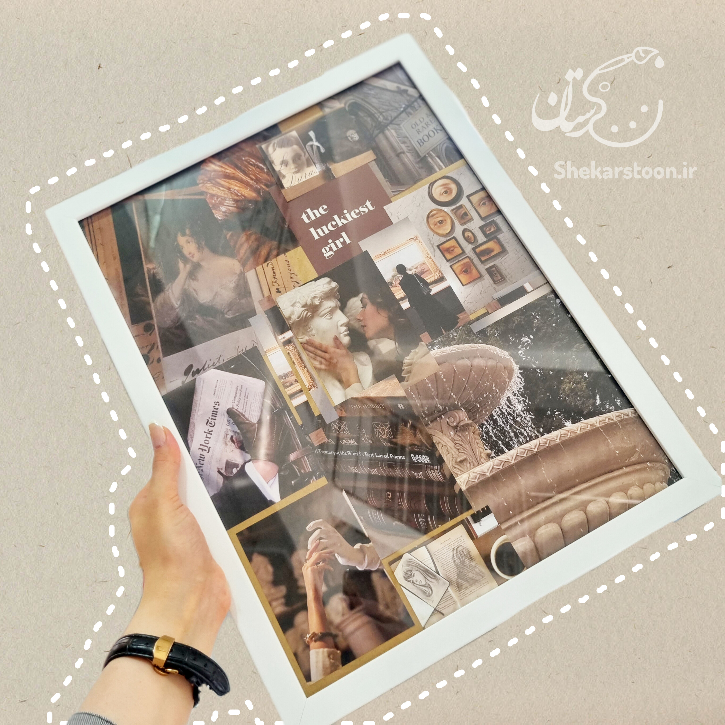 قاب 2سانتی 30*40 - A3 "موزه ی عشق"