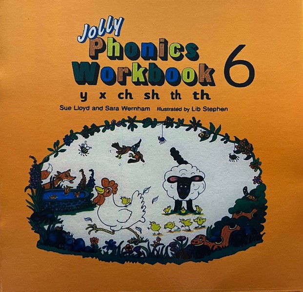 ورک جولی(6) phonics workbook