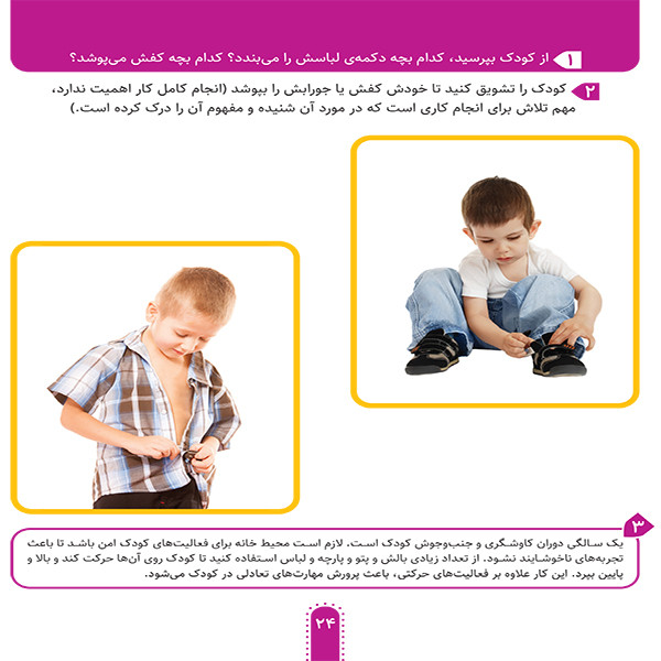 مجموعه کودک باهوش من (مهارت های یادگیری کودکان 1 ساله) 8جلدی ،شمیز،خشتی بزرگ)