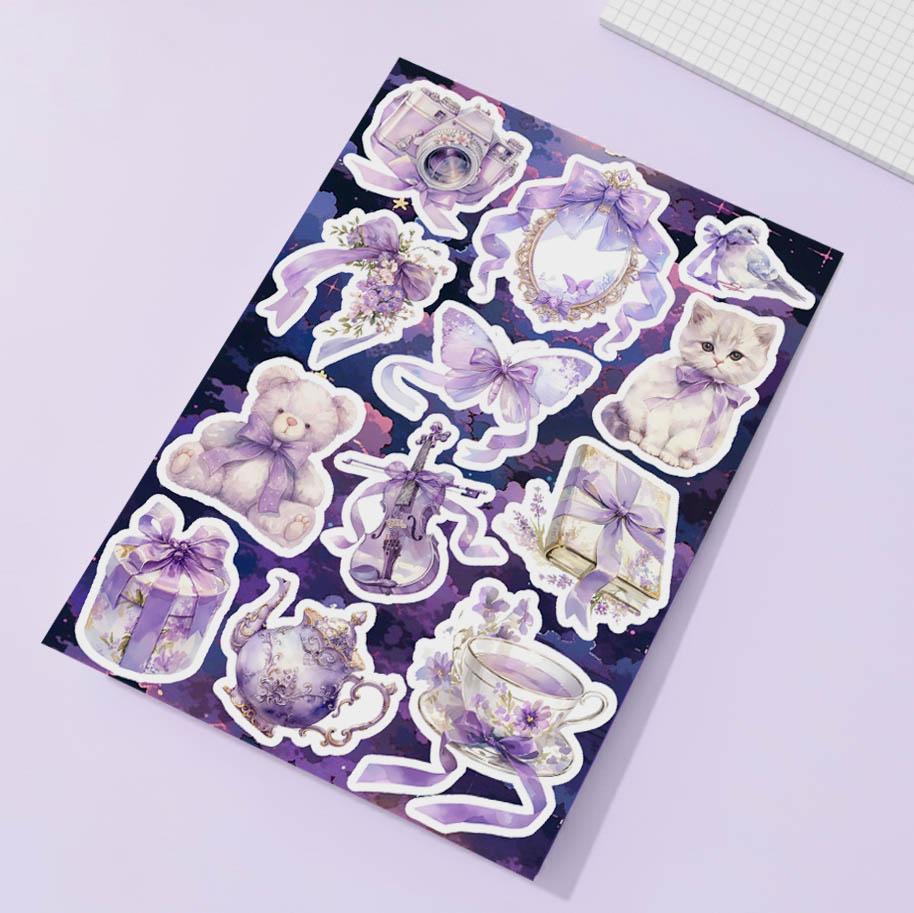 استیکر Coquette Purple