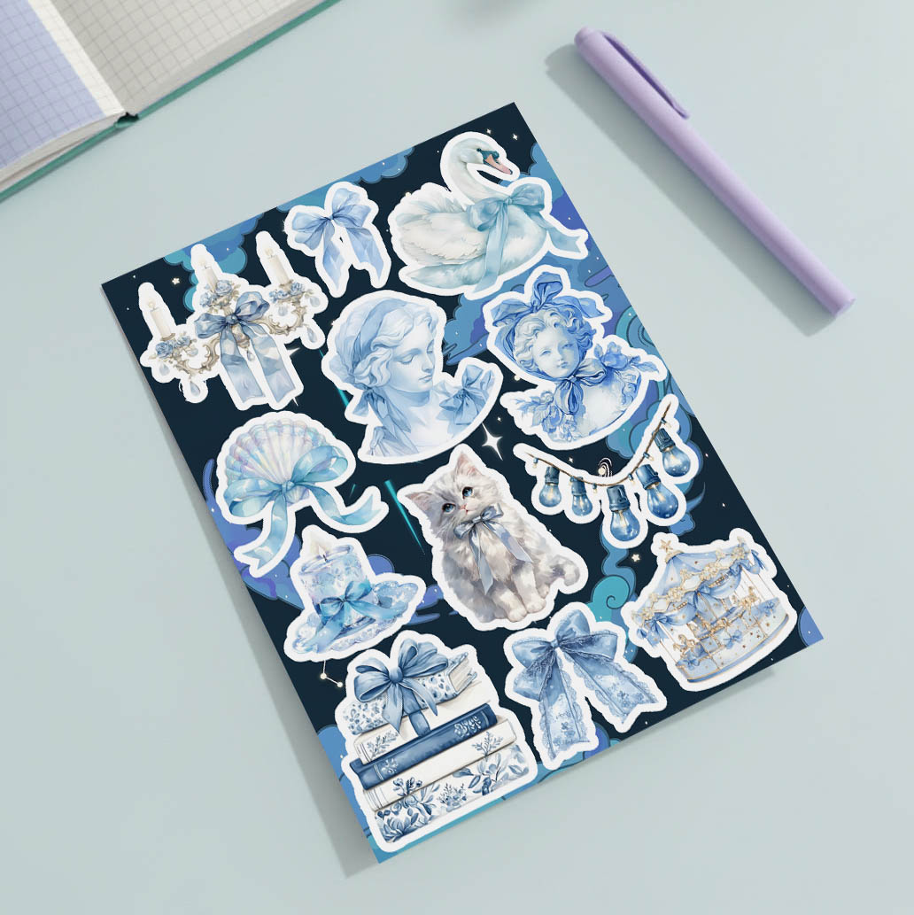 استیکر Coquette Blue