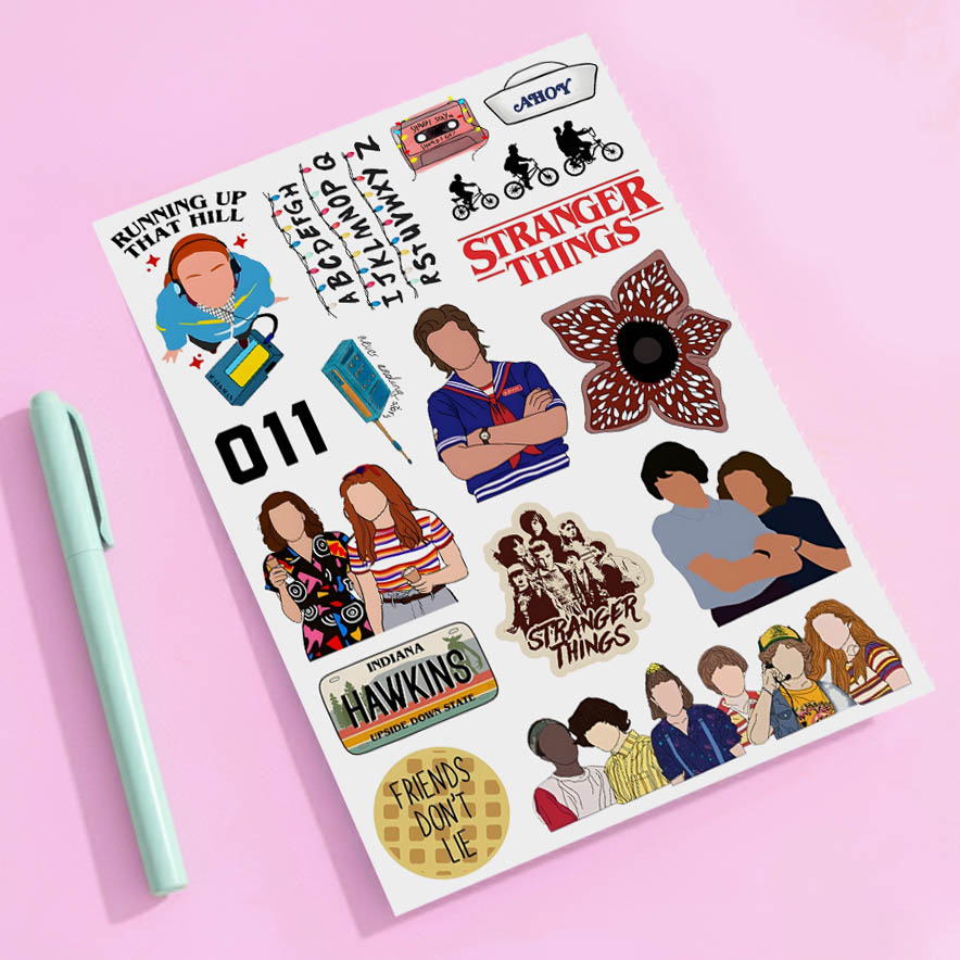استیکر سریال STRANGER THINGS