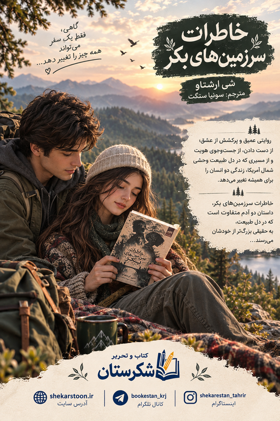 کتاب خاطرات سرزمین های بکر